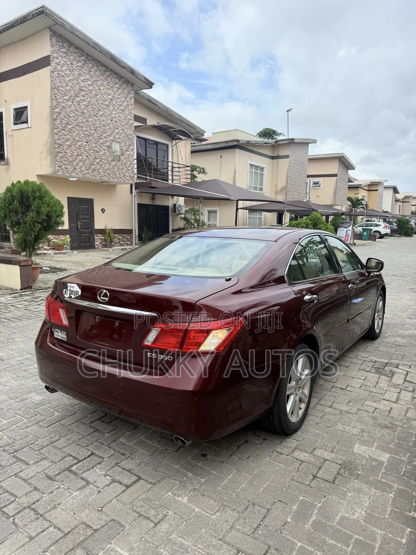 Lexus ES 350 2007 Burgundy