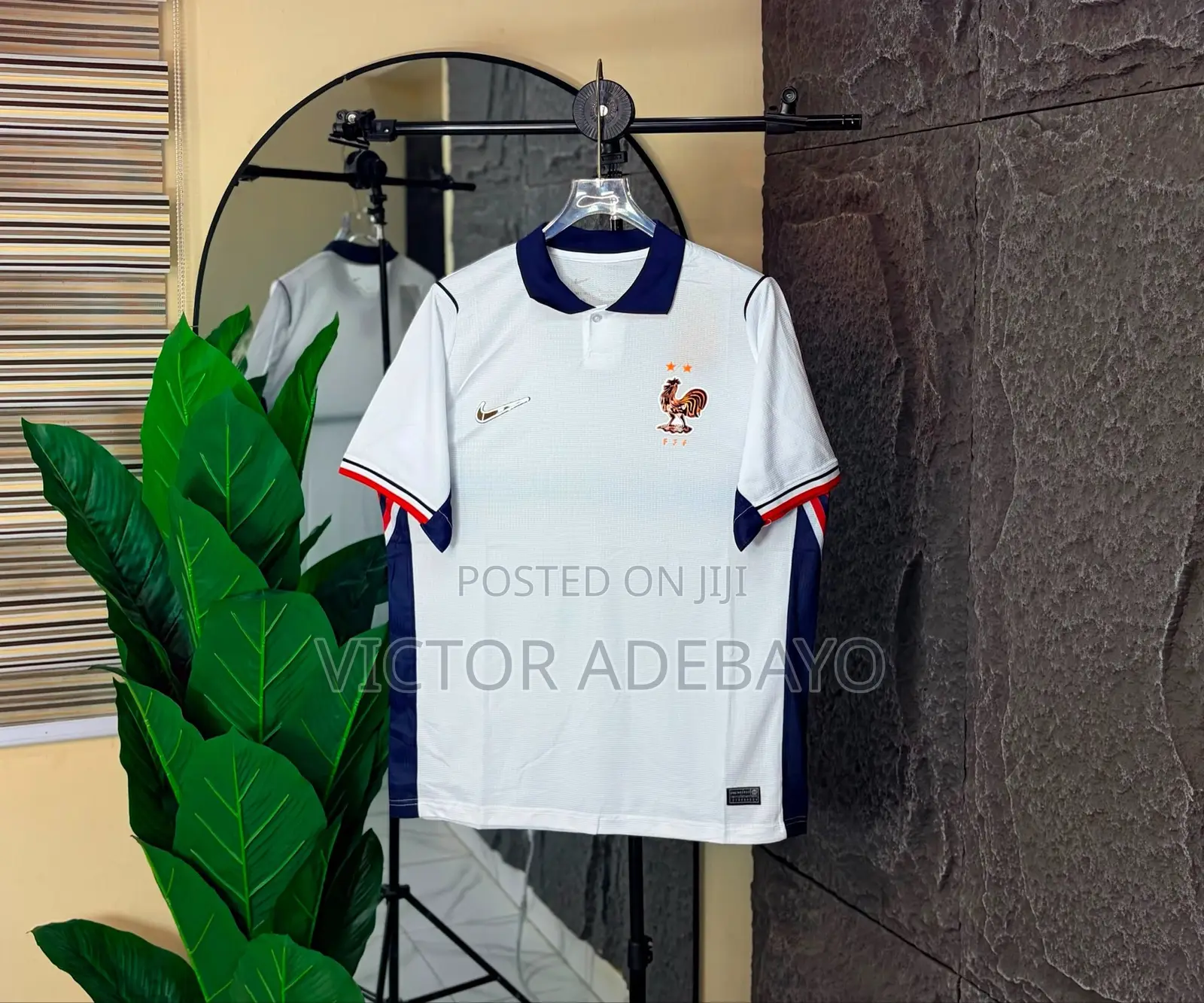 France Away White Kit