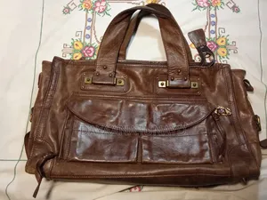 Vintage Chloé Edith Brown Leather Handbag