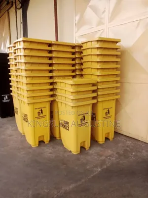 Yellow Waste Bin 240 Liter
