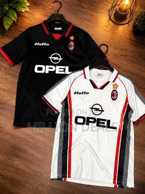 Vintage Luxury Real Madrid N Ac Milan Jersey