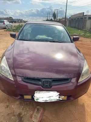 Honda Accord Sedan EX 2004 Red