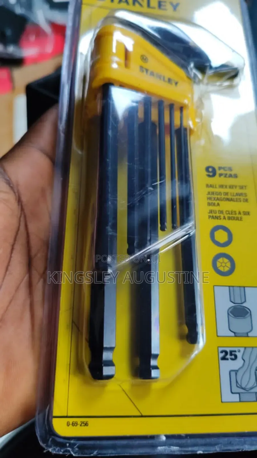 Stanley 0-69-256 Ball Hex Key Set