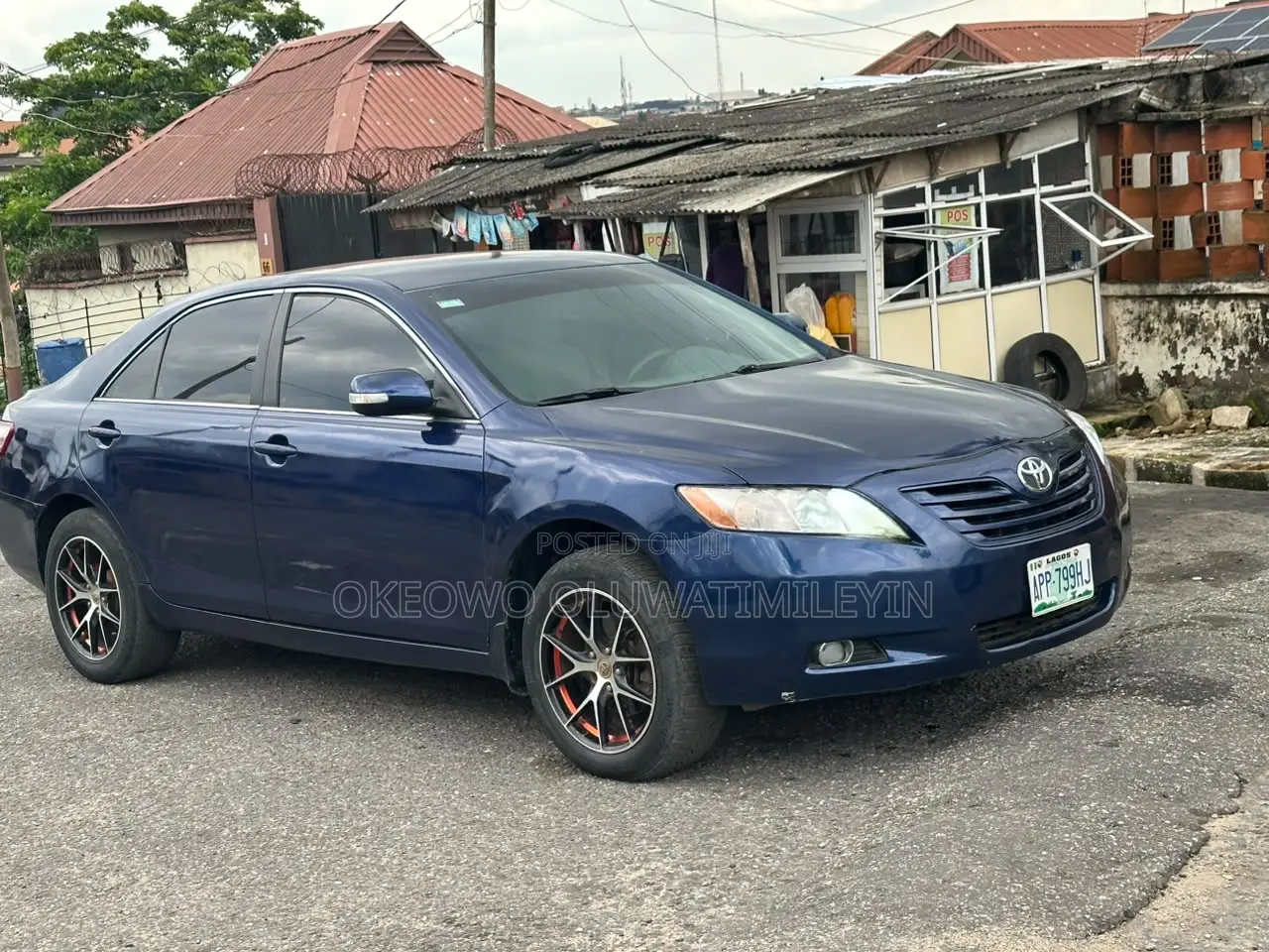 Toyota Camry 2008 Blue