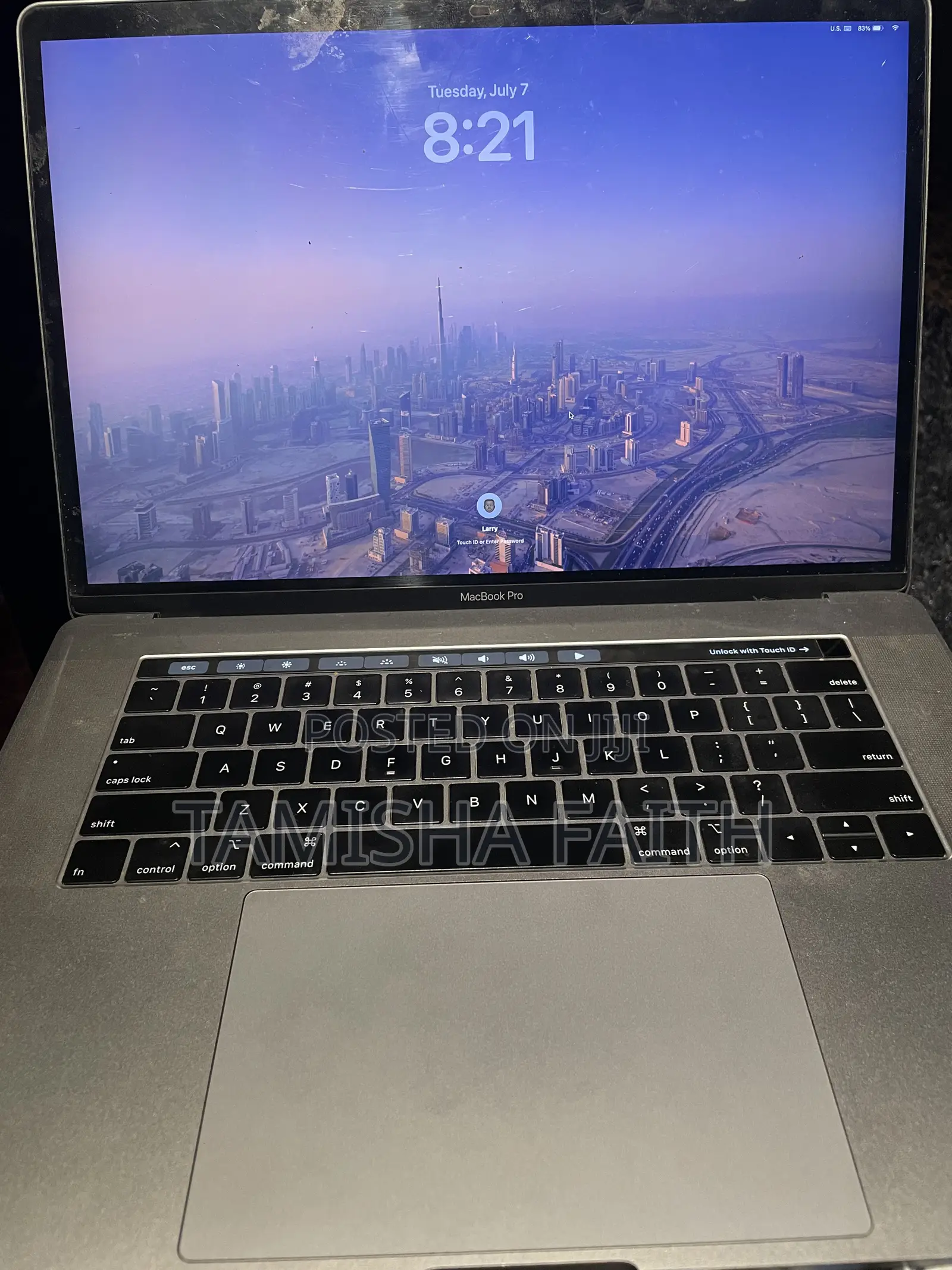 Laptop Apple MacBook Pro 2018 16GB Intel Core i7 SSD 256GB