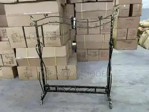 Single Silver Standing Hangers