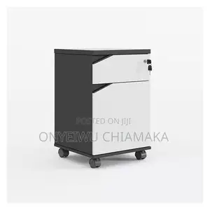2-Drawer Mobile Office Cabinet With Lock
