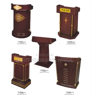 Pulpit With Tempered Glass