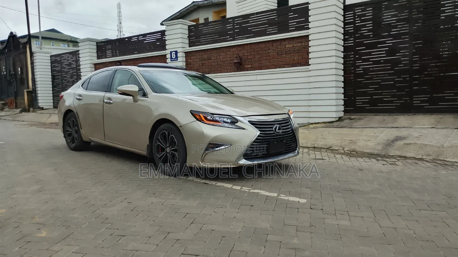 Lexus ES 2014 Gold