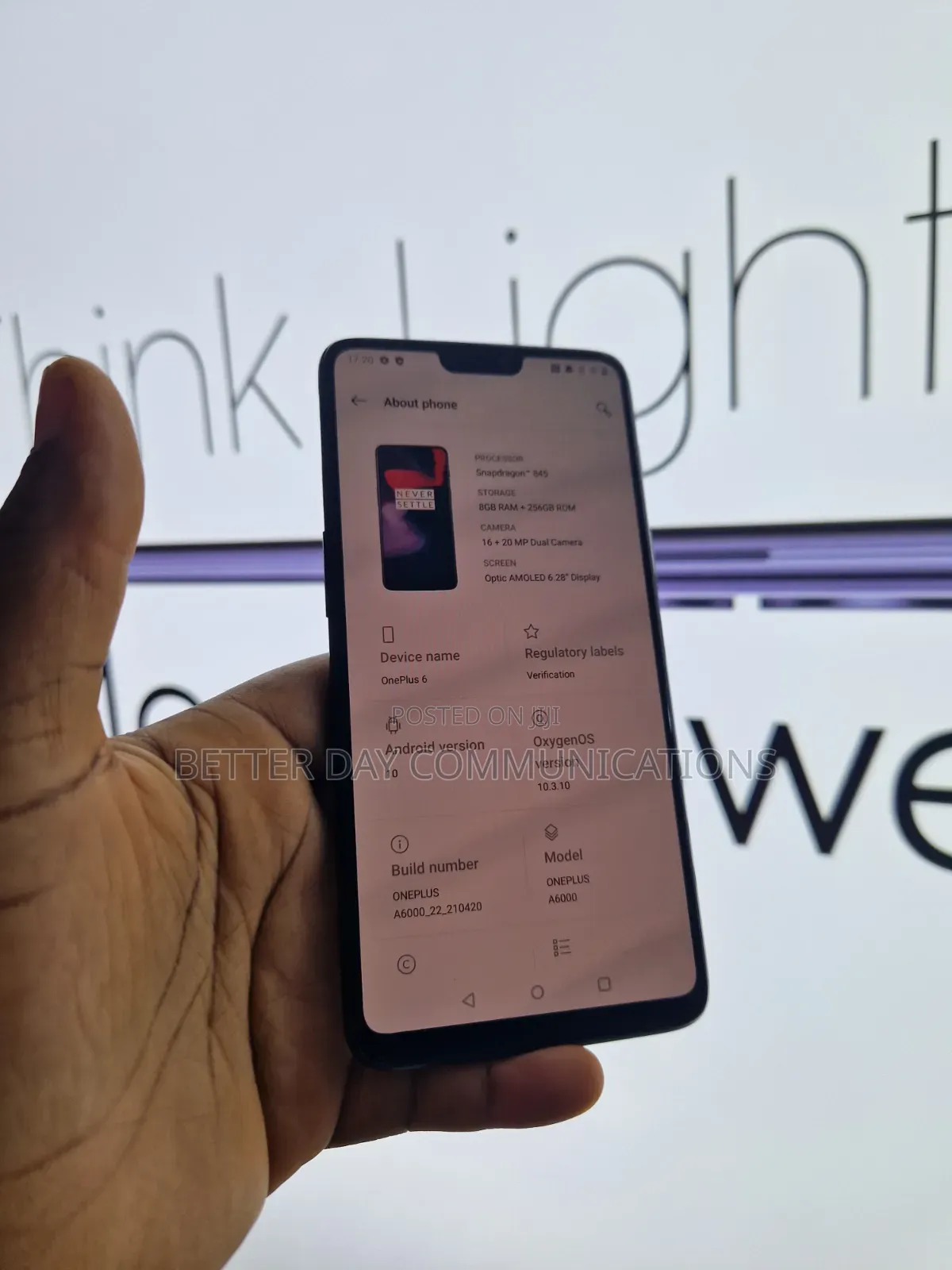 OnePlus 6 256 GB Black