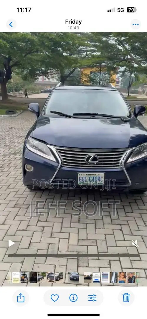 Lexus RX 350 AWD 2013 Blue