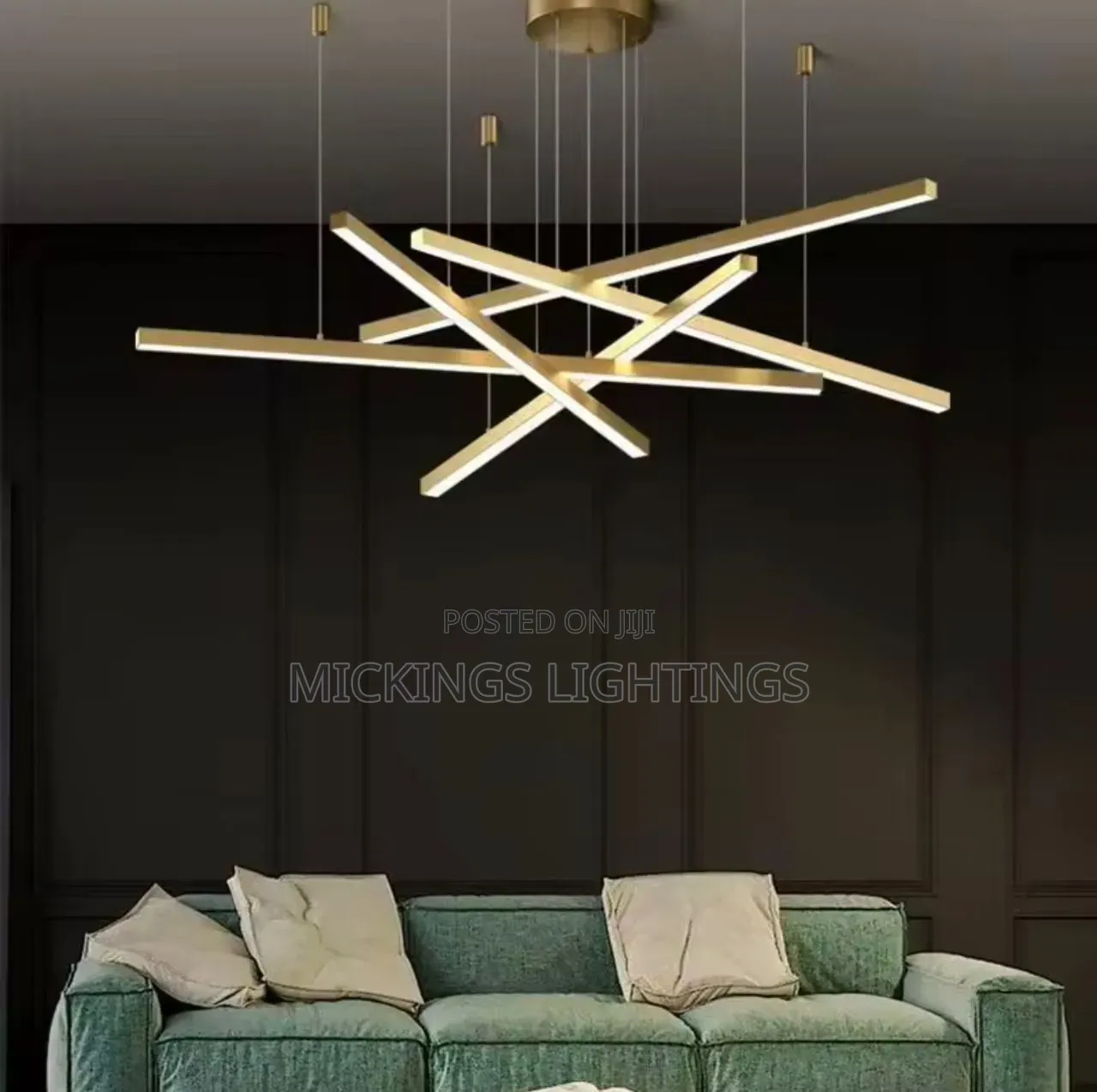 Modern Minimalist Designer Chandelier