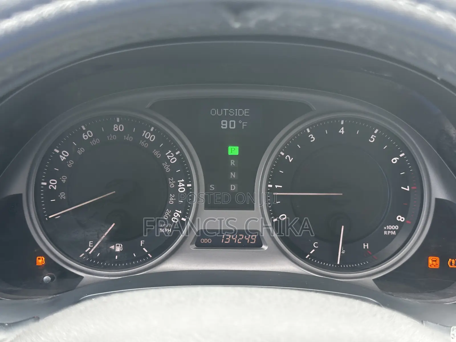 Lexus IS 2010 Gray