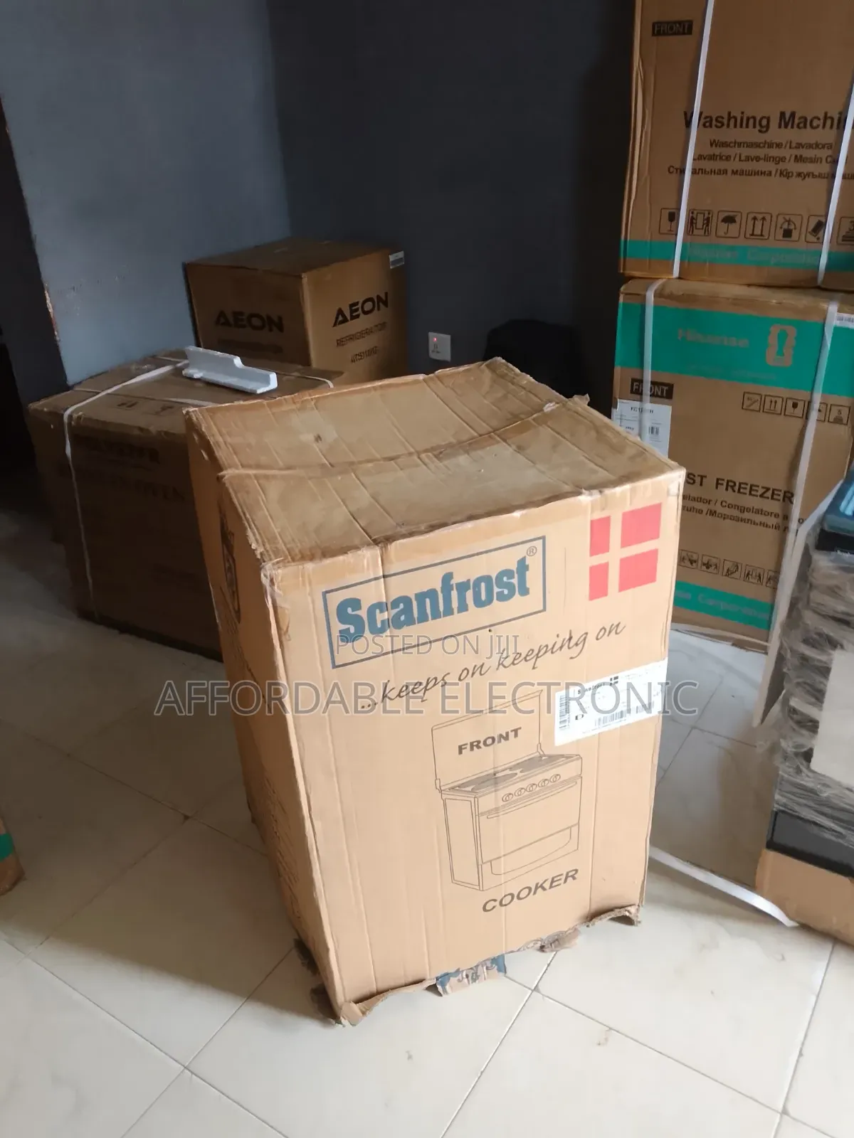 Scanfrost Oven Control 4b Gas Cooker