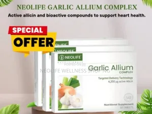 Natural Garlic Allium Complex - Heart Health Infection Defense