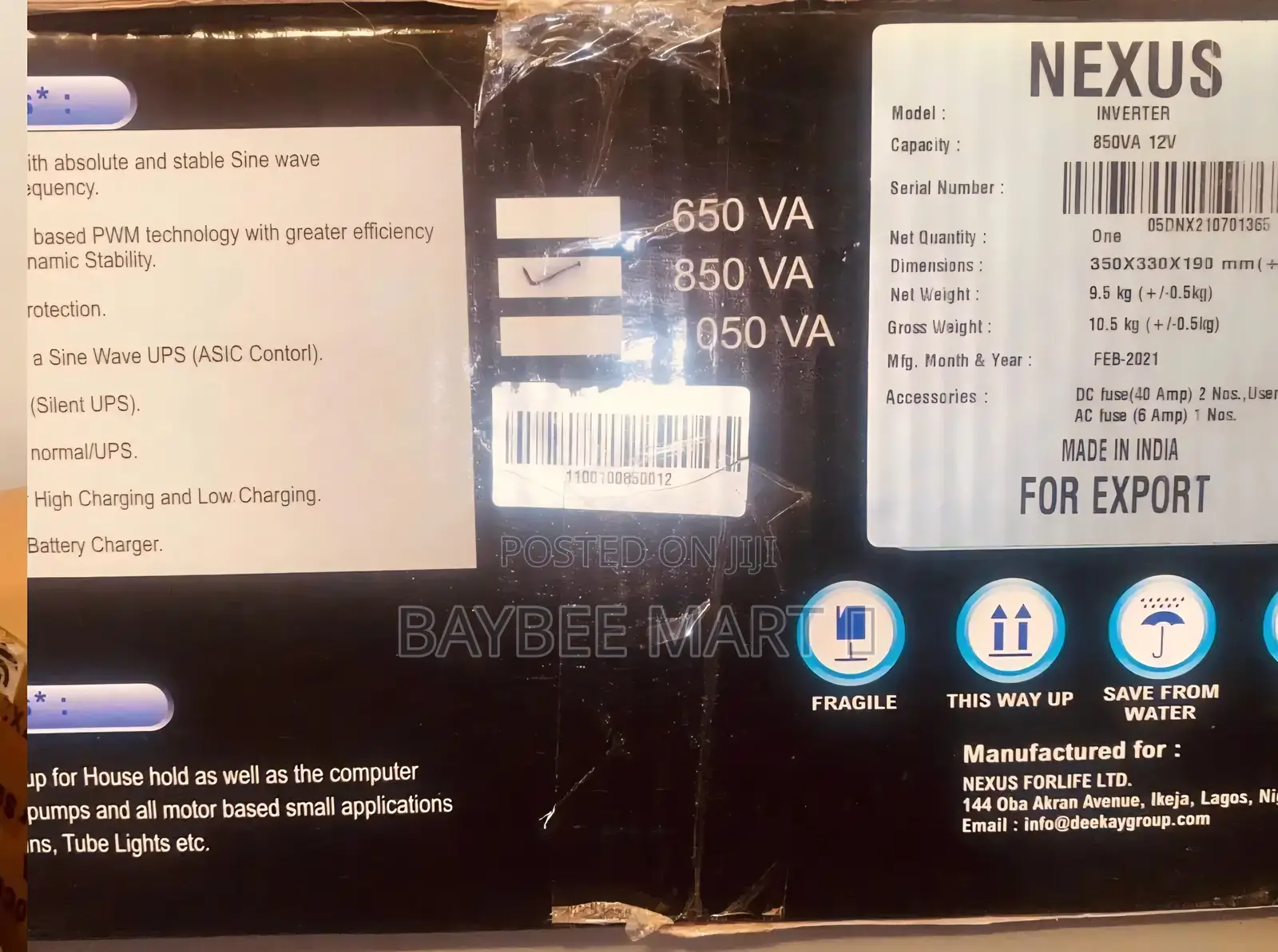 Nexus Inverter Combo