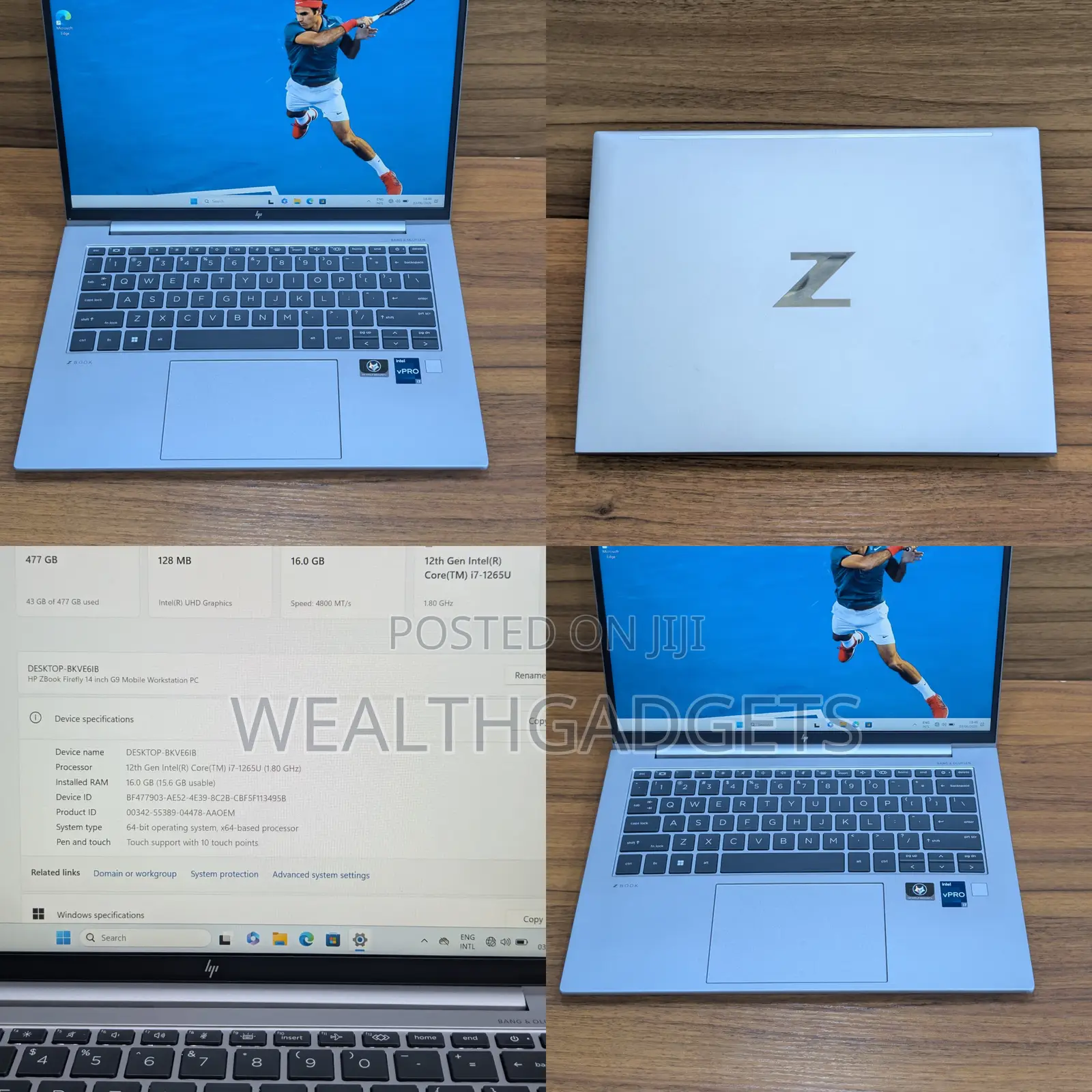 Laptop HP ZBook Firefly G9 16GB Intel Core i7 SSD 512GB