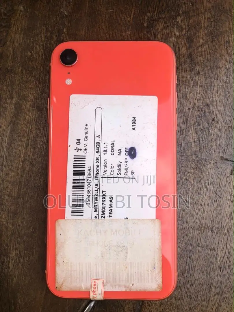 Apple iPhone XR 64 GB Orange