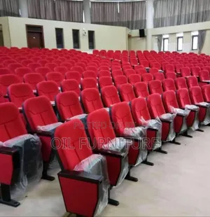 Heavy Duty Cinema Chairs Event Hall 3-in-1 Row Seating