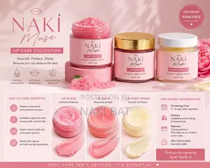 Naki Muse Pink Lip Care Set