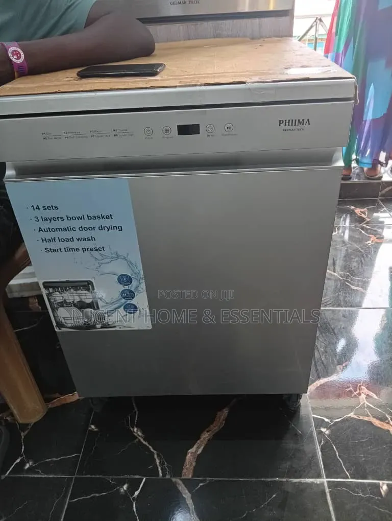 Brand New Phiima 14-Place Settings Automatic Dishwasher - German Tech