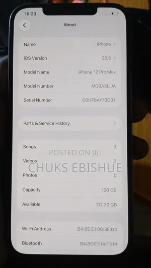 Apple iPhone 12 Pro Max 256 GB Black