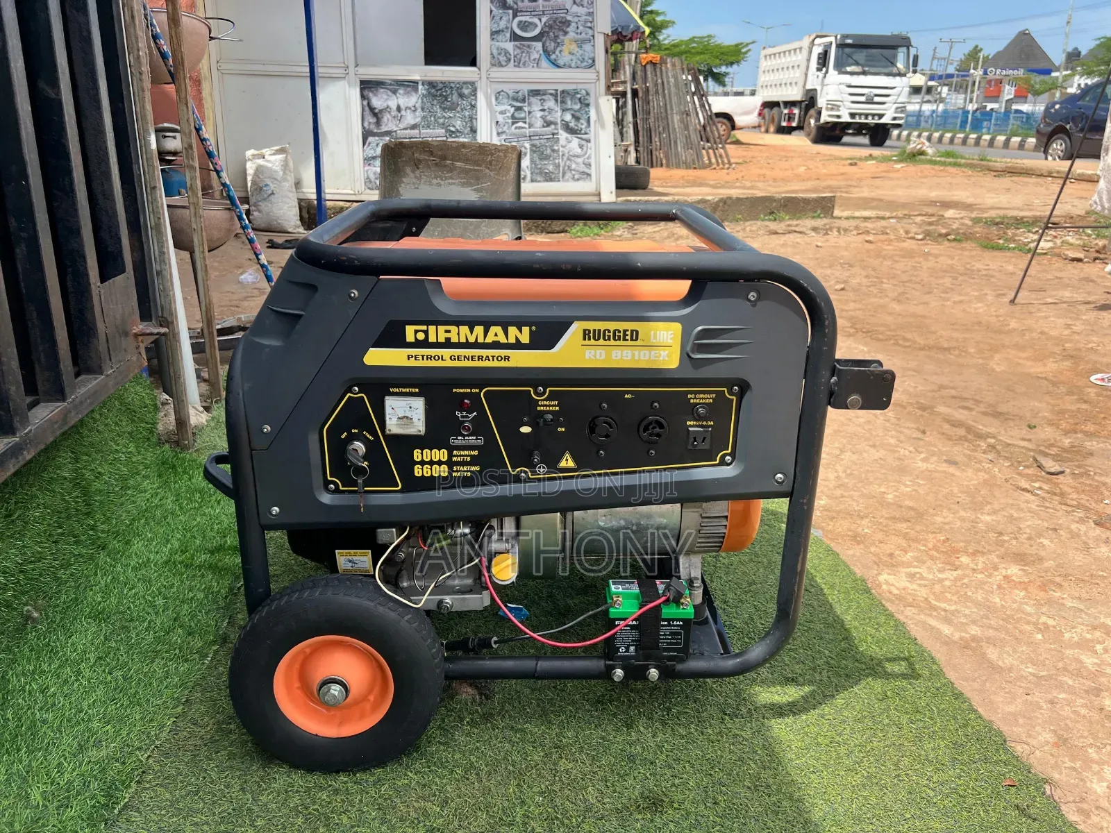6.6kva Fireman Rugged Generator