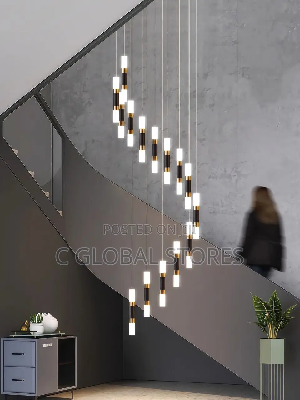 Staircase Chandelier