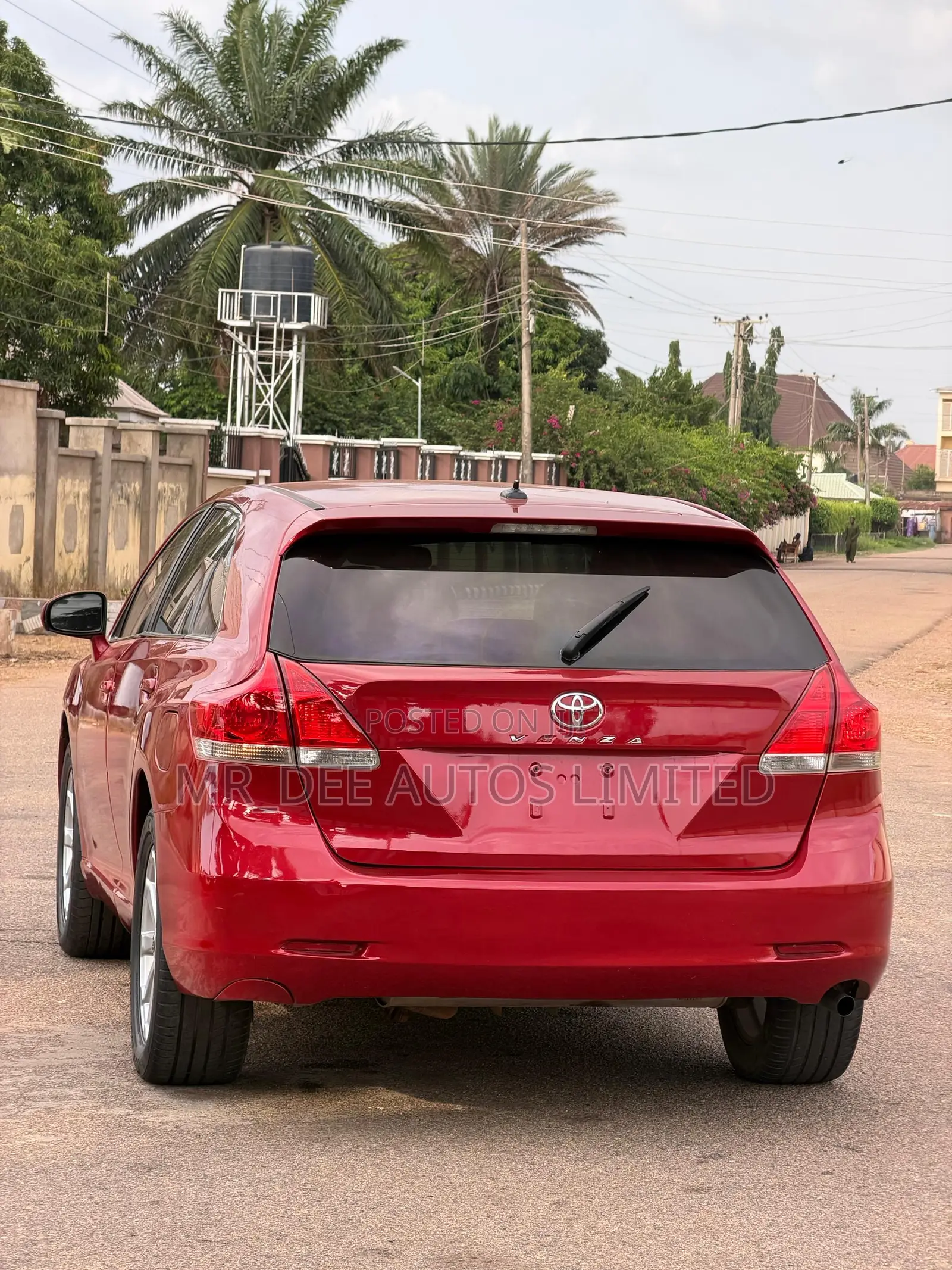 Toyota Venza 2010 Red