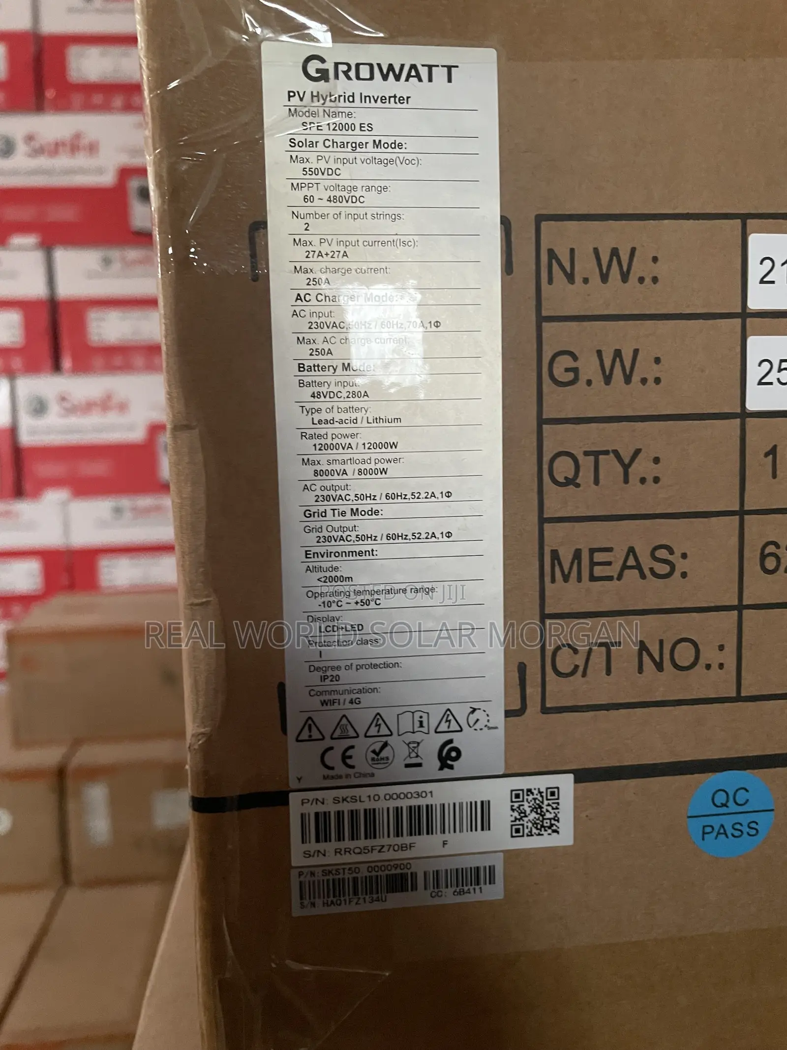 12kva Growatt Hybrid Inverter