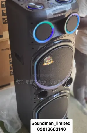 Exlg Heavy Bass Loud Party Speaker Public Address Pa System