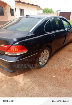 BMW 7 Series 2004 Black