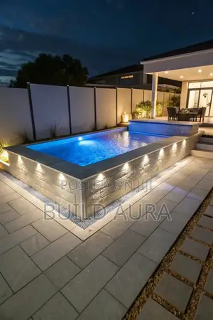 Swimming Pool Presentation Plan, With All Complete Drawings