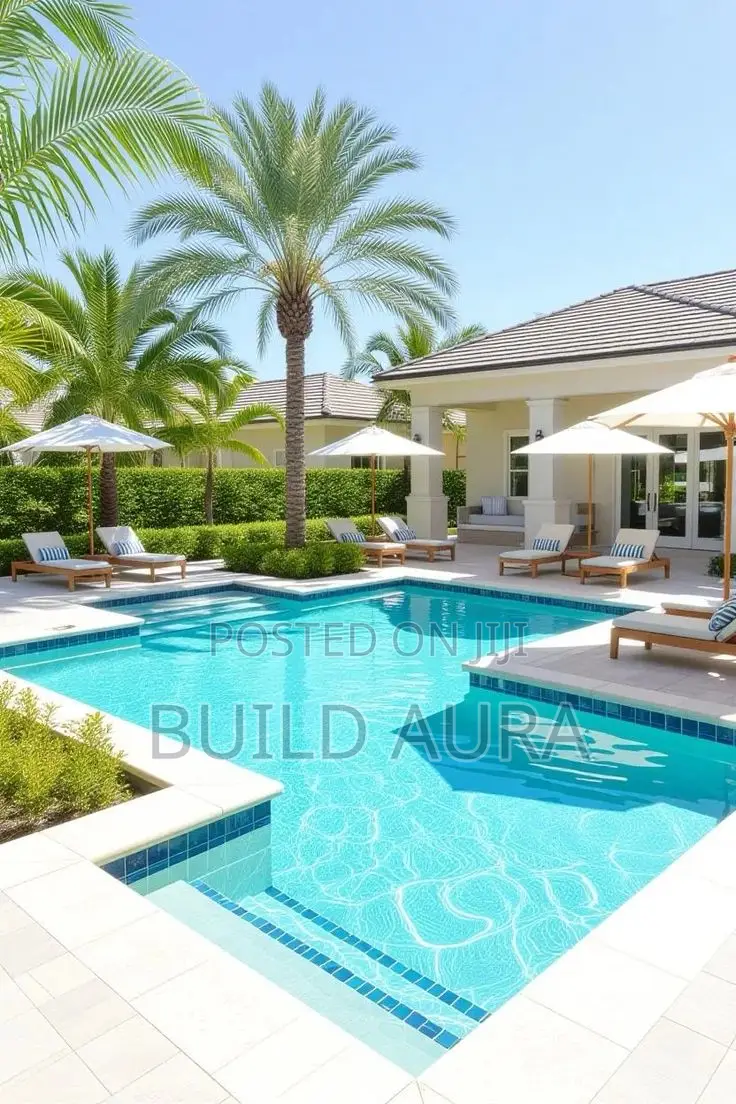 Swimming Pool Presentation Plan, With All Complete Drawings