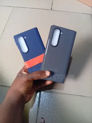 Pure Leather Flip Case for Samsung Galaxy Z Fold 4/5/6/ 7 Case