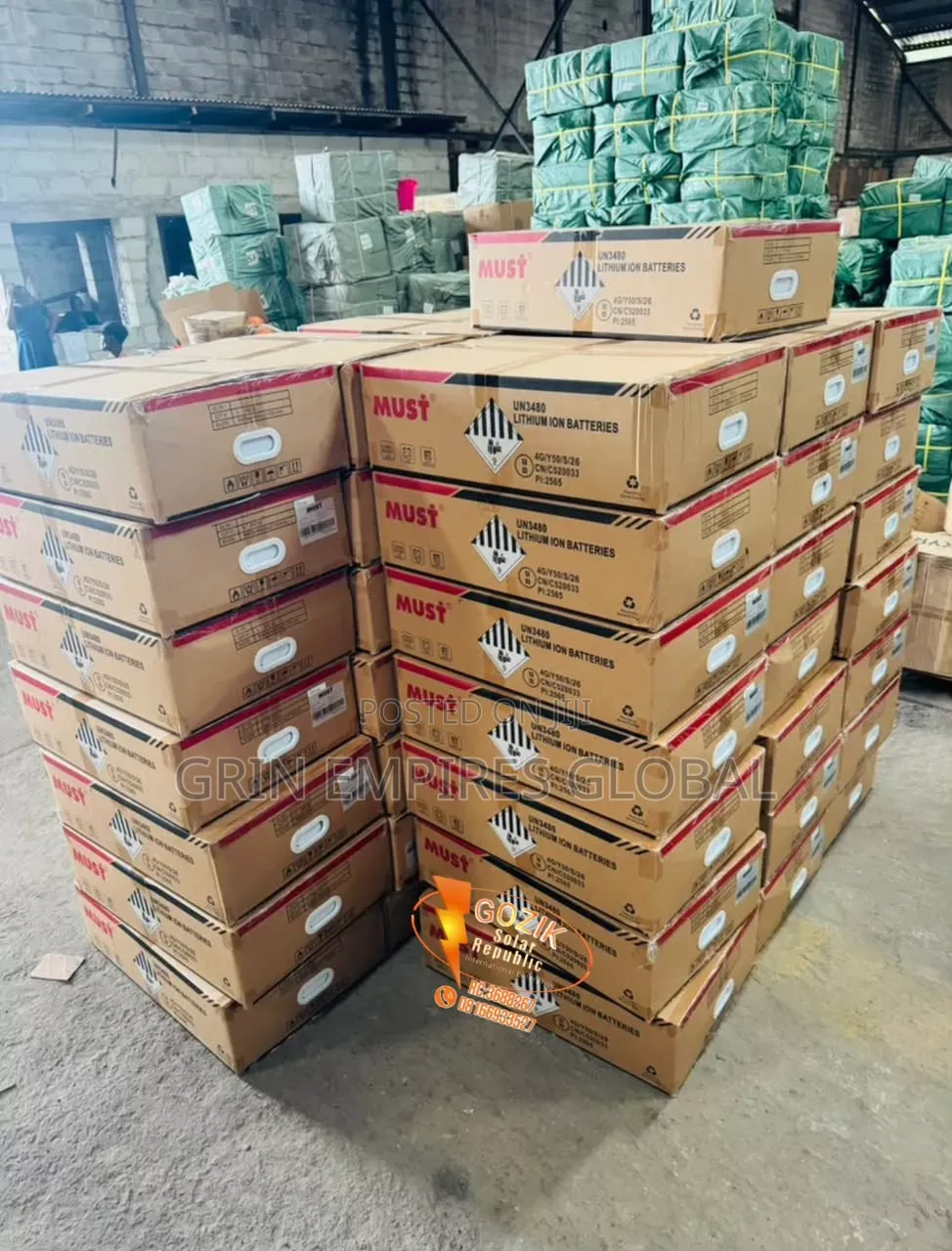 Must 5kwh Lithium Ion Battery