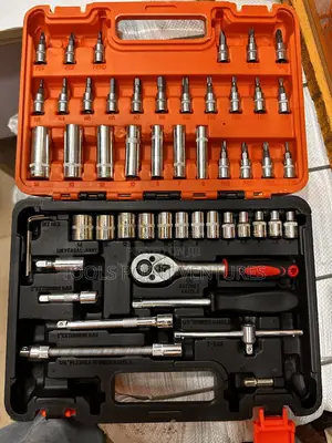 53-Piece 1/4” Drive Socket Set (Cr-V)