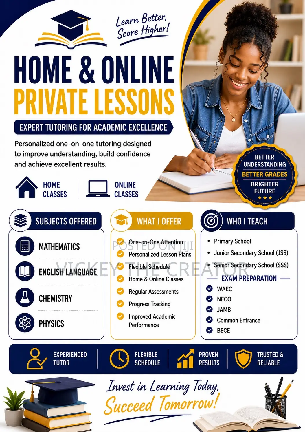 Private Tutor Summer Lesson