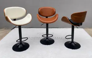Modern Adjustable Swivel Bar Stool