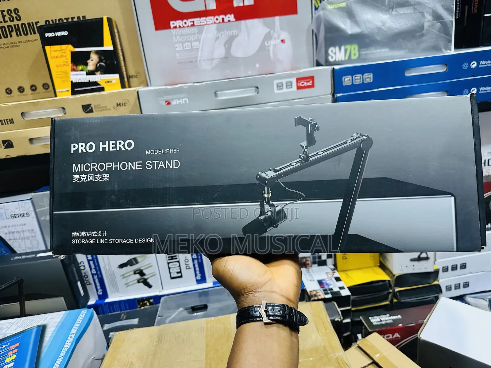 Table Arms Microphone Stand