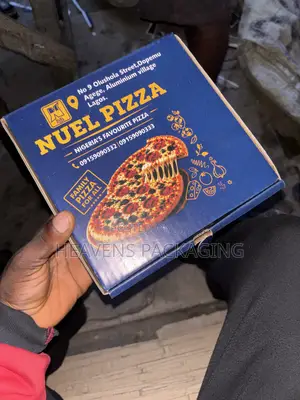Very Neat Branded Pizza Box