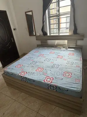 6x6 Wooden Bed Frame With Headboard Mattress