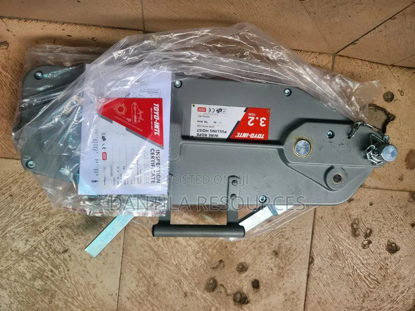 Tirfor Jack/Wire Rope Pulling Hoist