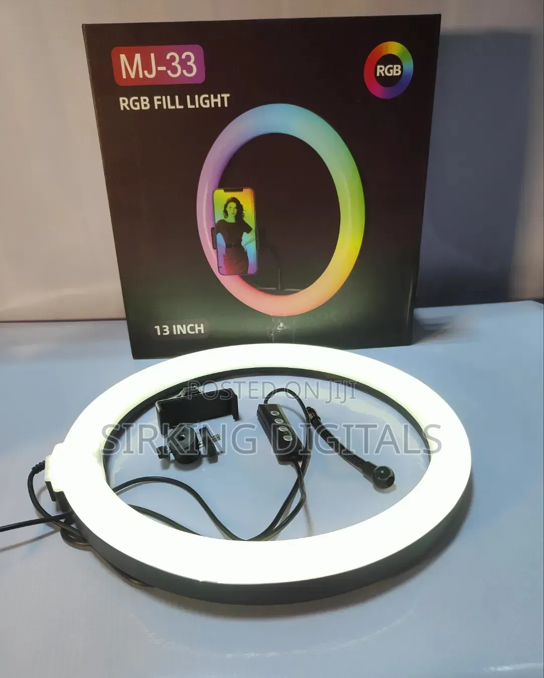 13" Inches RGB Ring Light With Stand
