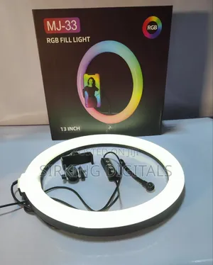 13" Inches RGB Ring Light With Stand