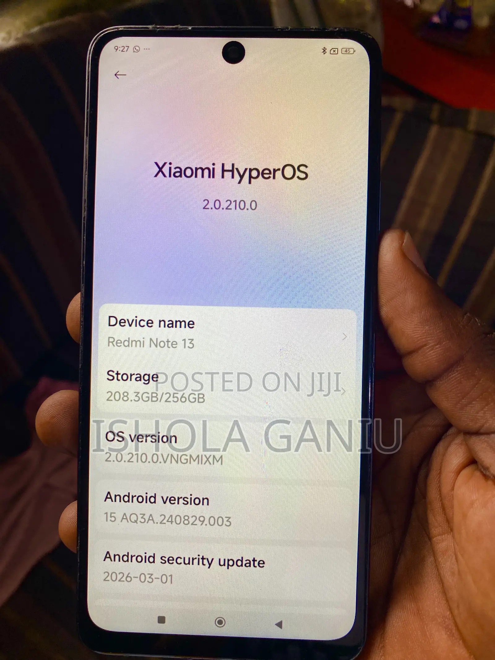 Xiaomi Redmi Note 13 256 GB Blue
