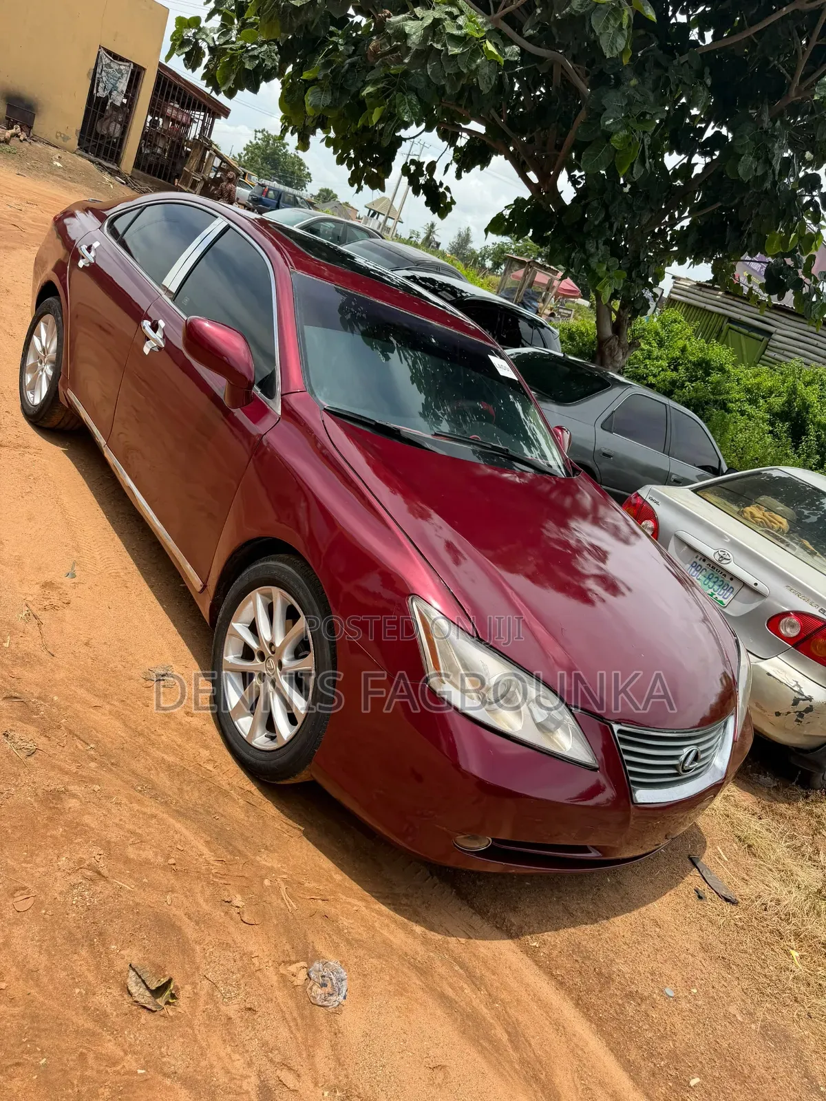 Lexus ES 2012 Red