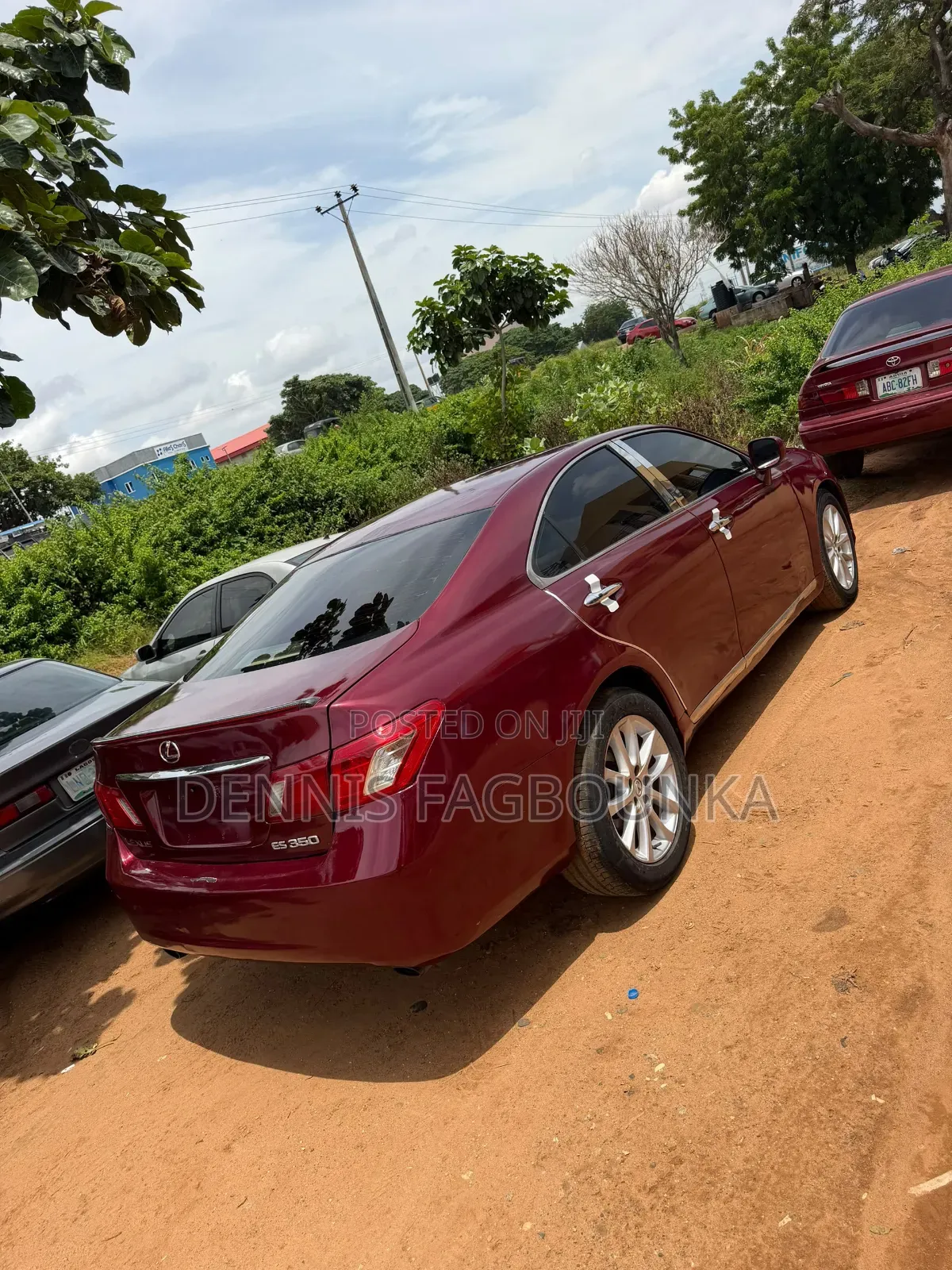 Lexus ES 2012 Red