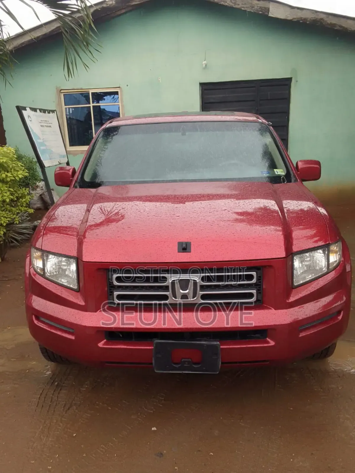 Honda Ridgeline 2006 Red