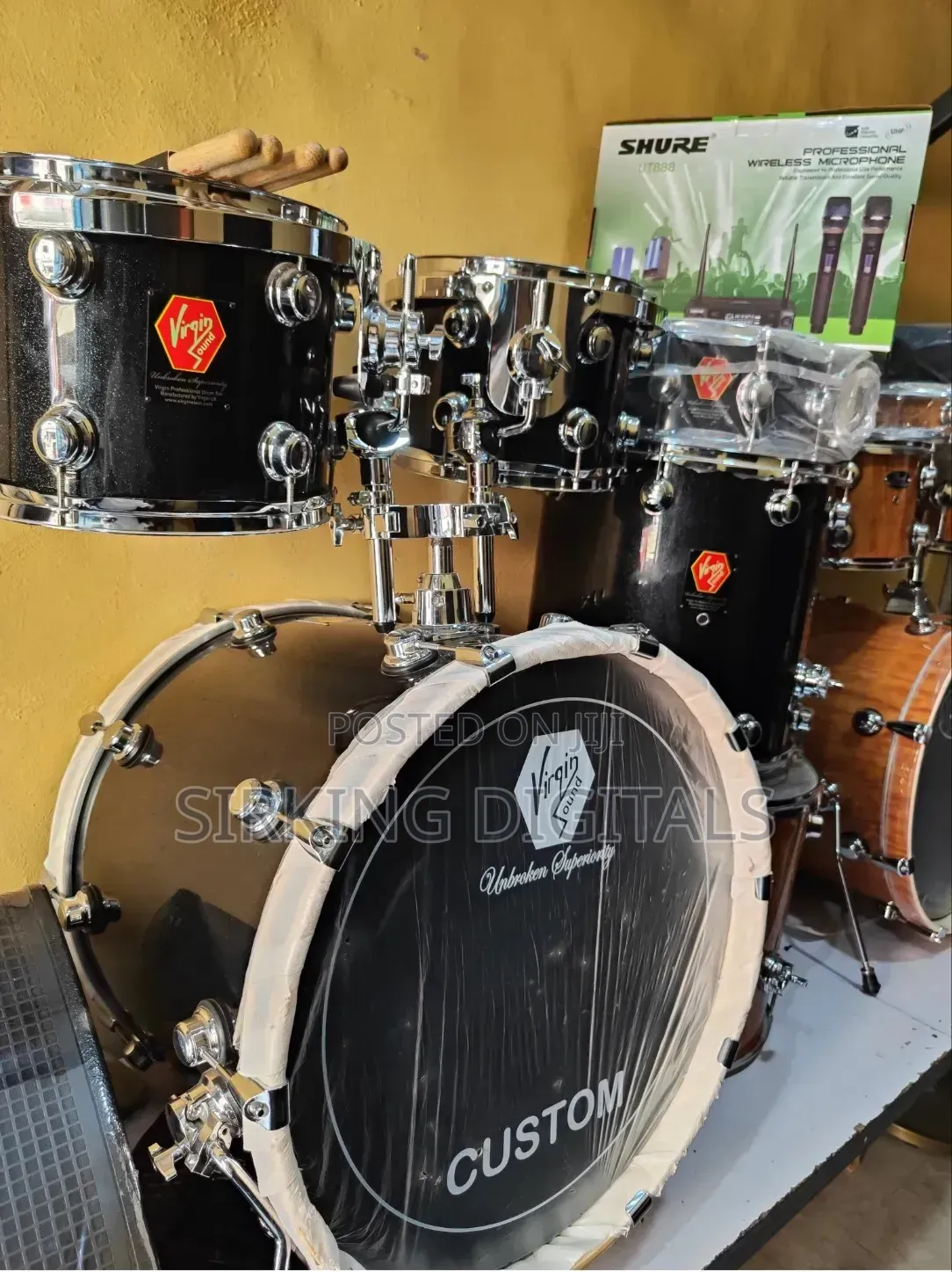 Virgin Sound Professional Drum 5set